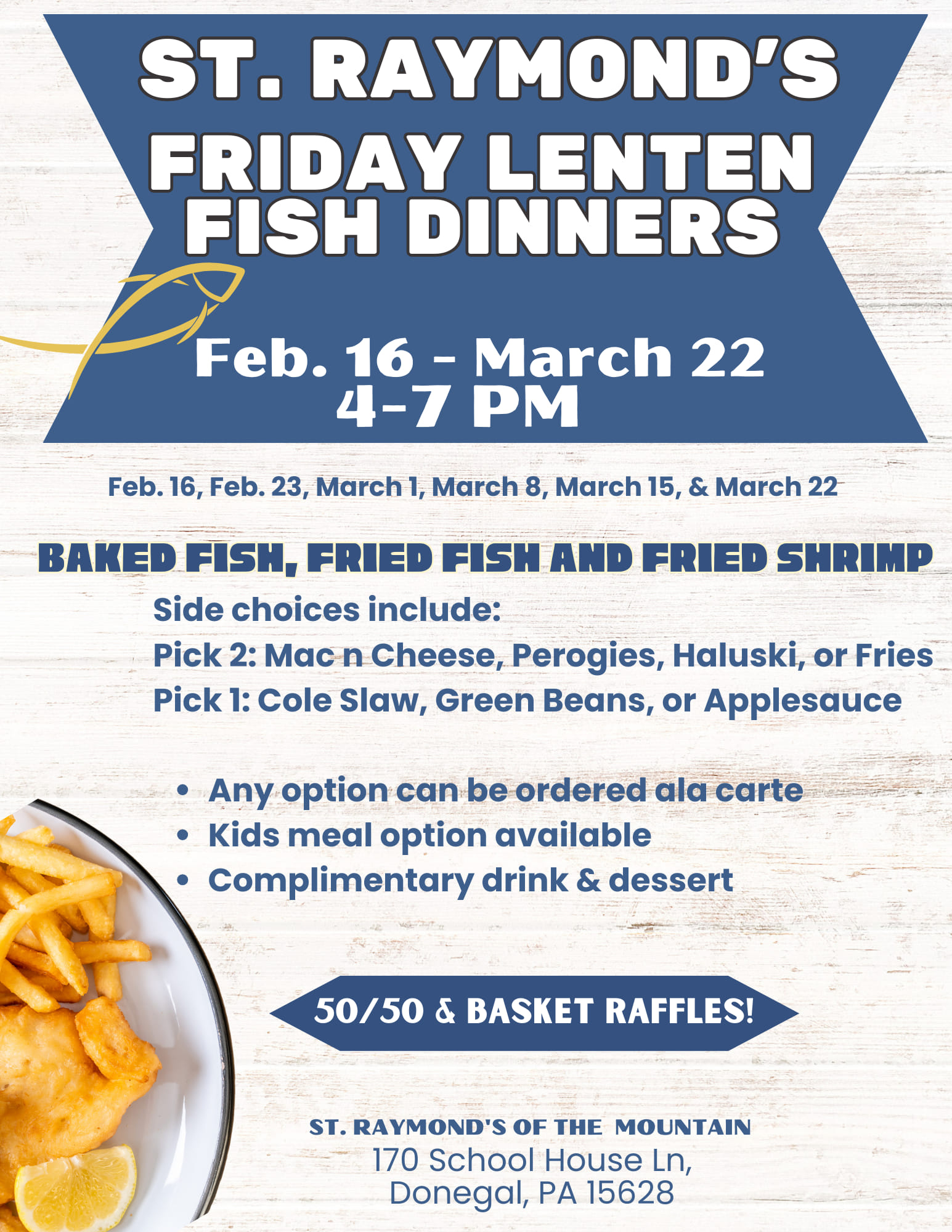 St. Raymond's Fish Fry